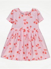 英國直送Pink Cherry Short Sleeve Dress<筍價預購>(U0870BM)