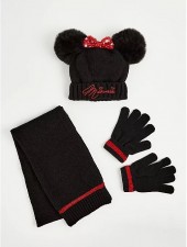  英國直送Minnie頸巾手襪冷帽套裝 <筍價預購>(T6207BM)