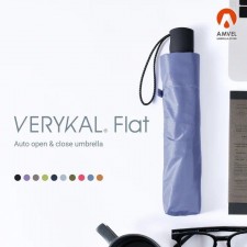 日本 AMVEL雨傘品牌 全新系列FLATLITE FLATLITE VERYKAL FLAT超薄輕便自動開合傘 (T9740DC)