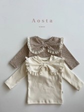 韓國直送AOSTA蝴蝶結領上衣<筍價預購>(T7070BM)