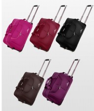 旅行拉杆包-大容量旅行袋/登機手提包/可折疊學生行李包 (T1263).