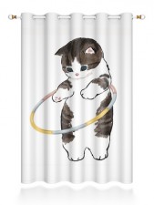 窗簾-可愛貓咪(多款)(全遮光/半遮光)(T5175)