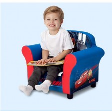 	Disney迪士尼卡通兒童單人梳化-(公主/冰雪/米奇/車王) (3-6歲)/沙發小孩可愛舒適布藝公主凳子(T5351)