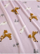 英國直送Pink Woodland Fleece Blanket毛毯<筍價預購>(U1818BM)