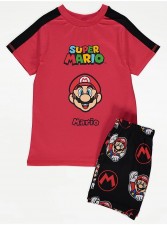 英國直送Super Mario Short Pyjamas<筍價預購>(U0086BM)