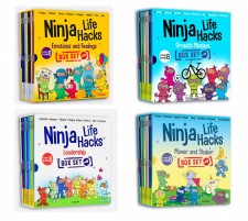 熱賣!Ninja life hacks 8 books 忍者生活破解情緒與情感(T4639DS)