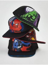 英國直送Marvel Black Superhero Caps 4 Pack<筍價預購>(T9291BM)