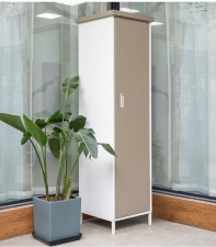 (日本Hi-SHINE海山)庭院戶外工具收納櫃清潔櫃陽台雜物儲物櫃家用拖把掃把家政櫃 (T5239)