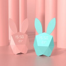 兔耳造型LED電子鐘 | 法國 MOB Cutie Clock Connect (T8405DC)