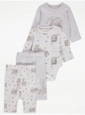 英國直送Peter Rabbit Bodysuit and Leggings Outfit 2 Pack<筍價預購>(U1542BM)