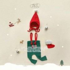 韓國直送ikii聖誕連身褲套裝 (帽+褲)<筍價預購>(T7258BM)
