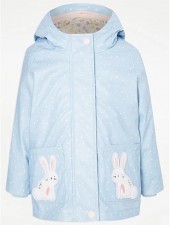 英國直送三合一藍色波點兔子漁夫褸 <筍價預購>(T6224BM)