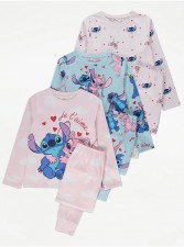 英國直送Disney Lilo & Stitch Valentines Pyjamas (一pack3套)<筍價預購>(T8493BM)