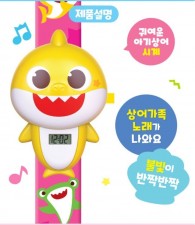 韓國直送 Baby Shark/ Pinkfong 電子手錶<筍價預購>(T7156BM)