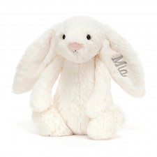英國直送Jellycat可繡名白色兔仔<筍價預購>(T6151BM)