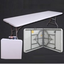 摺疊桌-(1.2米/1.5米/1.8米)摺枱折桌 折疊桌摺疊枱摺桌摺疊枱寫字枱 BBQ餐桌餐枱 (T2517).