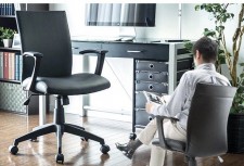 日本SANWA電腦(皮椅)-家用辦公現代簡約轉椅升降會議椅休閒椅子柔軟(T5292)