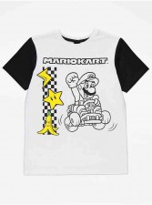 英國直送Super Mario Kart T-Shirt<筍價預購>(T9390BM)