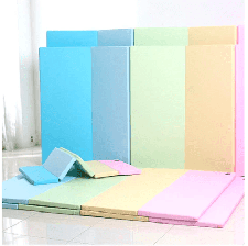Caraz 摺摺地墊-多尺寸 – 粉色/彩色/灰色- 送防滑墊 (T4177BBS)