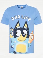 英國直送Bluey Dad Life Character T-Shirt<筍價預購>(U0255BM)