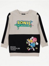 英國直送Sonic the Hedgehog Stone Colour Block Sweatshirt<筍價預購>(U0495BM)