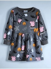 英國直送Peppa Pig Halloween Long Sleeve Jumper Dress-萬聖節衫<筍價預購>(U1665BM)