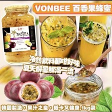  (截單日:2024/03/25) 韓國製造VONBEE 百香果蜂蜜 1kg -5月中 (T9453HK)