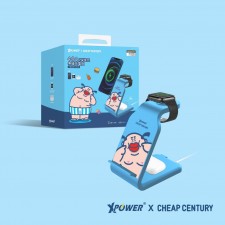 XPower x 大麻成 WLS6 4合1多功能無線充電器(U1424XP)