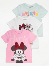 英國直送Disney Mickey & Friends Sequin T-Shirts 3 Pack<筍價預購>(U0309BM)