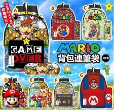 Mario 背包連筆袋2件套裝 <筍價預購>(T5372BM)