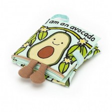  英國直送Jellycat Avocado Fabric Book<筍價預購>(T9036BM)