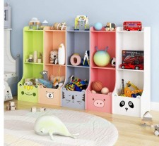 兒童多層分類整理櫃/玩具收納架/書架(T0980).