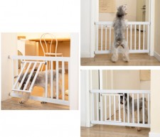寵物狗狗圍欄(多尺寸)-柵欄室內隔離欄杆防檔小型犬小狗專用門欄護欄籠子(T9592)