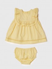 英國直送Baby Lemon Dress & Knickers Set<筍價預購>(U0703BM)