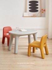 北歐風格-兒童小椅子/小板凳-幼兒園寶寶寫字餐桌椅小凳子矮凳家用靠背椅(T6828)