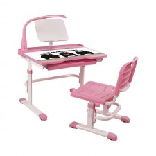 KUMAMON 日本熊本熊 兒童人體學習桌椅 – Pink / Blue (包送貨上門及安裝)(T4095BS)