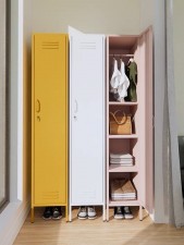 單門窄書櫃(5層)-收納置物浴室縫隙衛生間夾縫收納櫃儲物櫃衣櫃輕奢簡約(T5329)